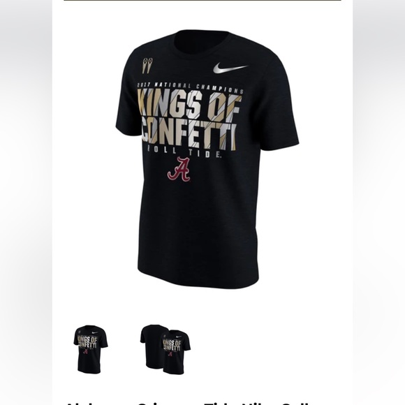 Nike Other - Alabama national champion shirt